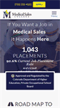 Mobile Screenshot of medicalsalescollege.com